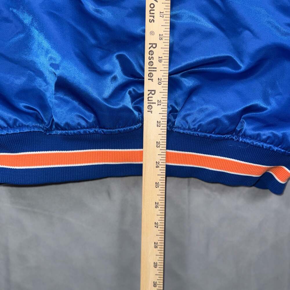 Vintage Starter New York Mets MLB Satin Bomber Jacket Size Large - Picture 10 of 11